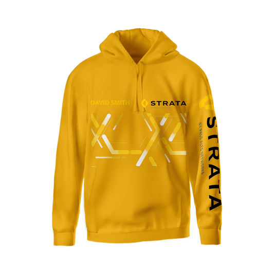 Yellow Strata hoodie Vilma Wear